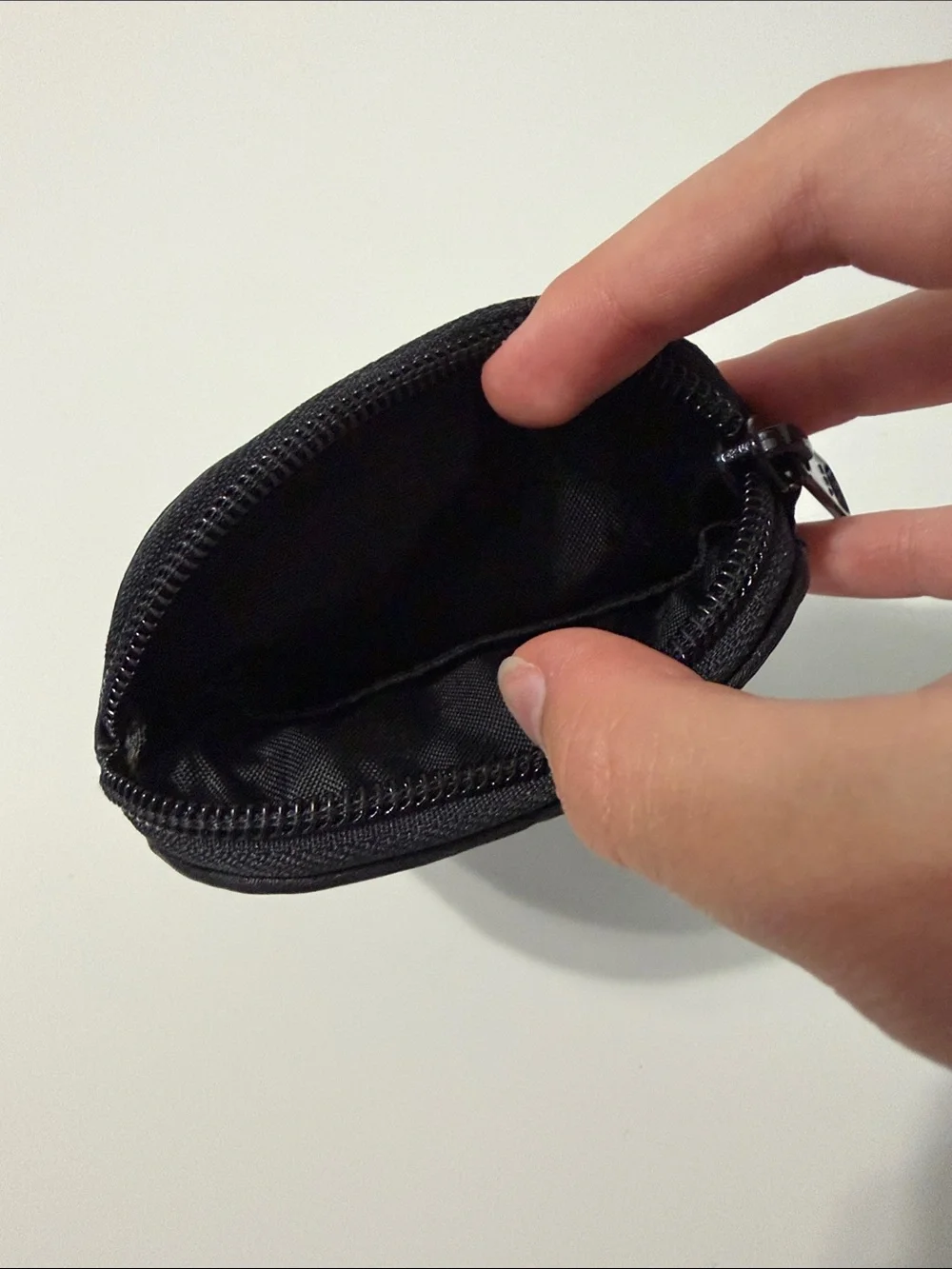 Brighton Black and Brown Heart Accent Leather Coin Pouch